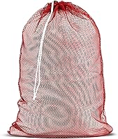 Vista 12 de Handy Laundry Bolsa de lavandería de malla XL, duradera, lavable a máquina con cierre de cordón seguro, perfecta para dormitorios universitarios