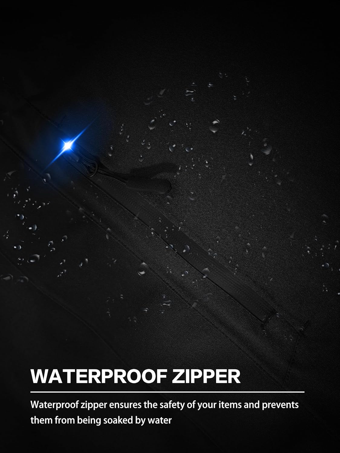 WENRONSTA Men's Lightweight Rain Jacket Waterproof Windbreaker Hooded Raincoat Shell Jacket Outdoor Hiking Fishing Travel - Image 5