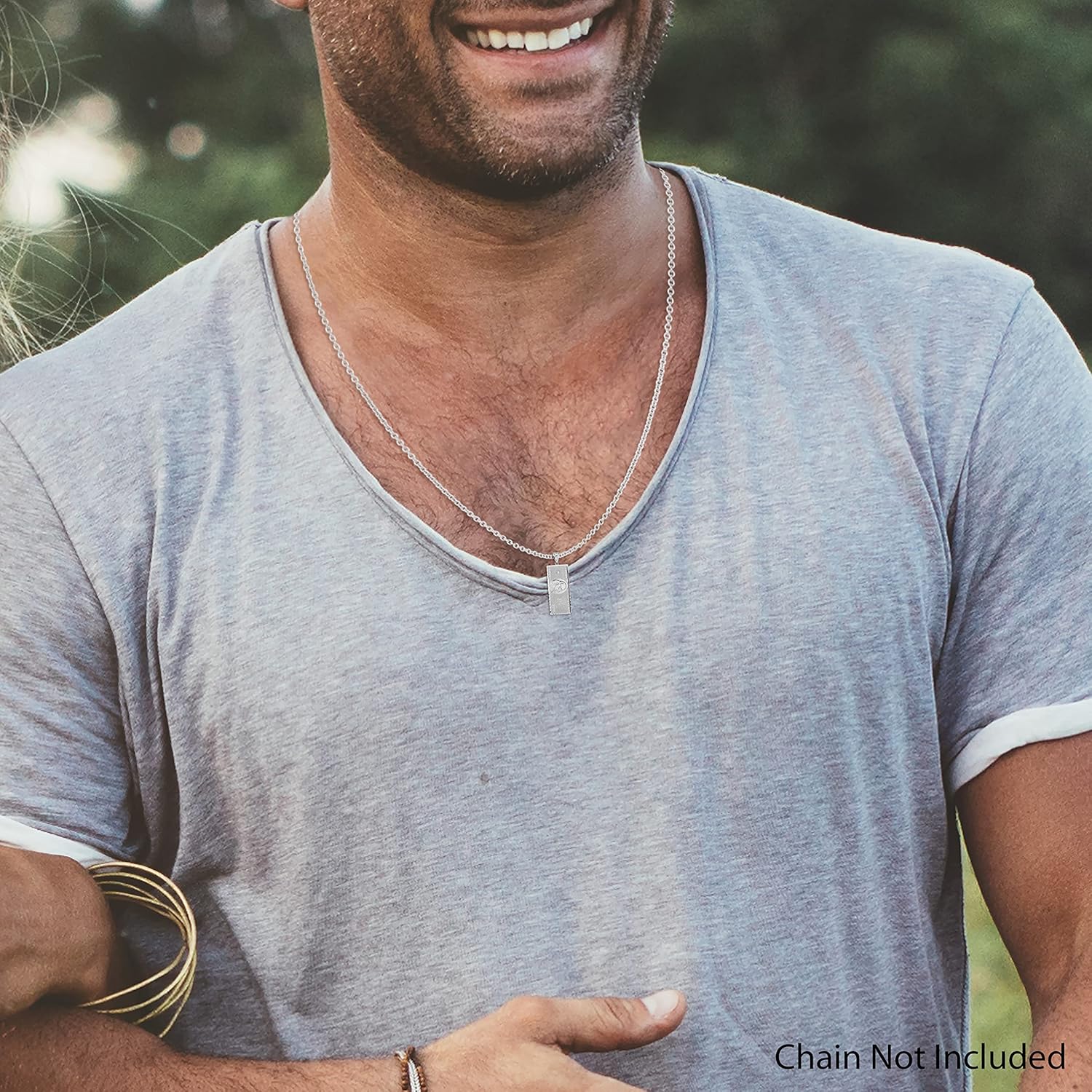 Claddagh Gold .925 Sterling Silver 1.4" Benjamin's One Hundred Dollar Bill Money $ Charm Pendant - Image 2