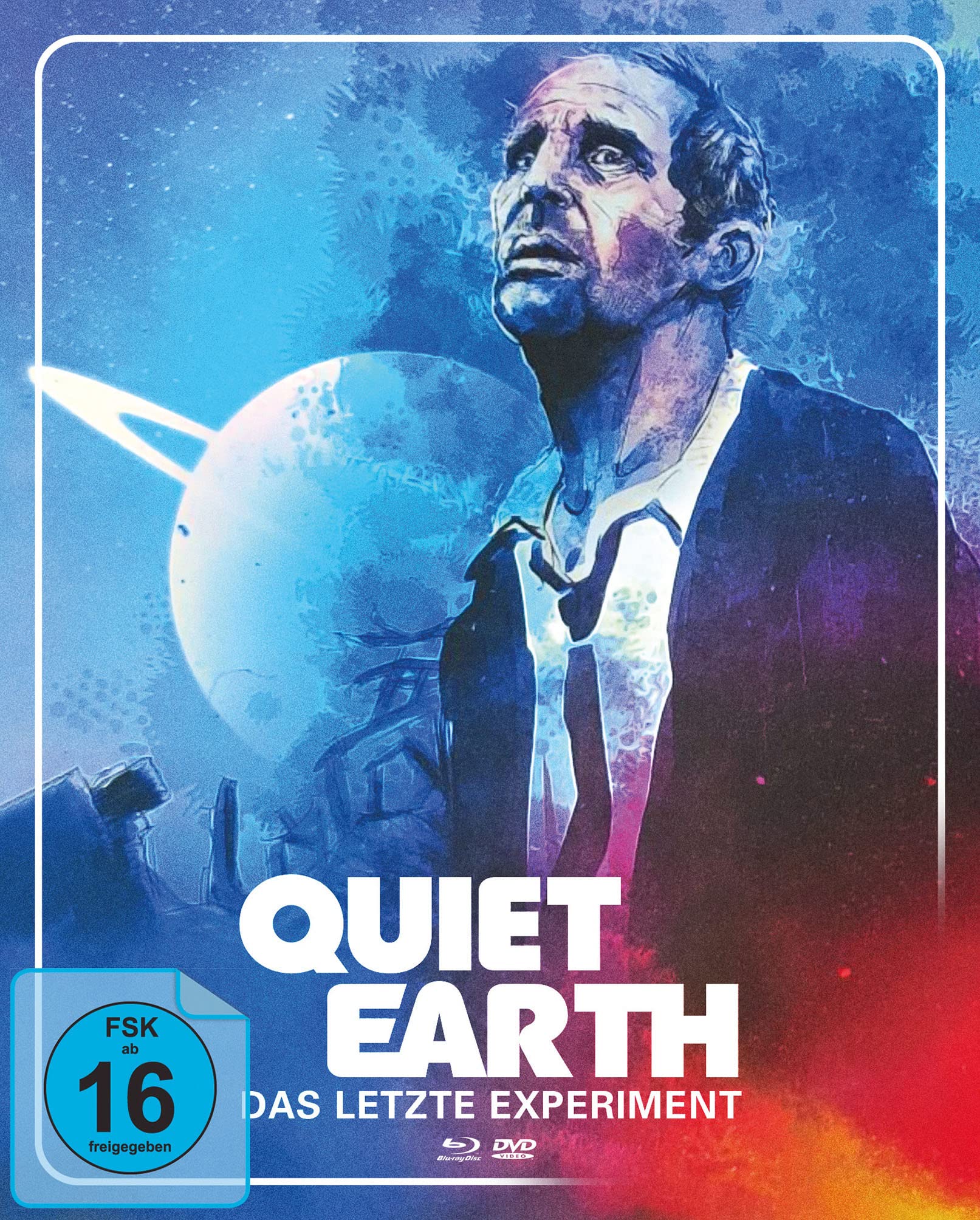 Quiet Earth Das letzte Experiment Blu-ray pack con libreto en castellano