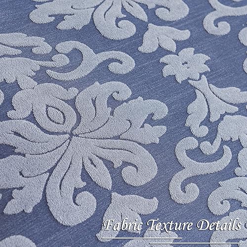 Miniatura 5 de JOKIVTOU Funda elástica para sillón reclinable con bolsillo, fundas de sofá reclinable de jacquard con estampado, protector de muebles con parte