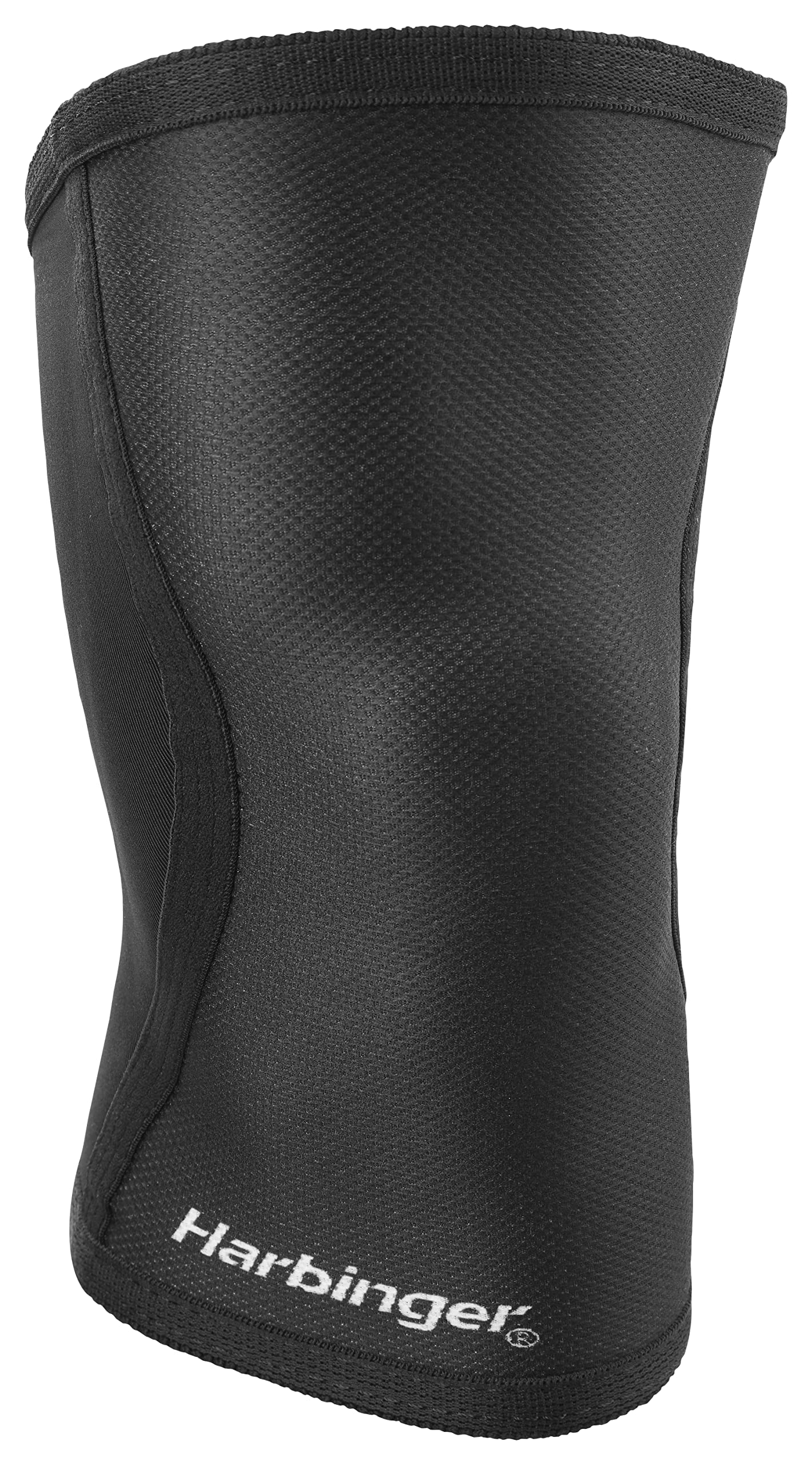 Harbinger Rodilleras de 5 mm para levantamiento de pesas, unisex, color negro, talla M
