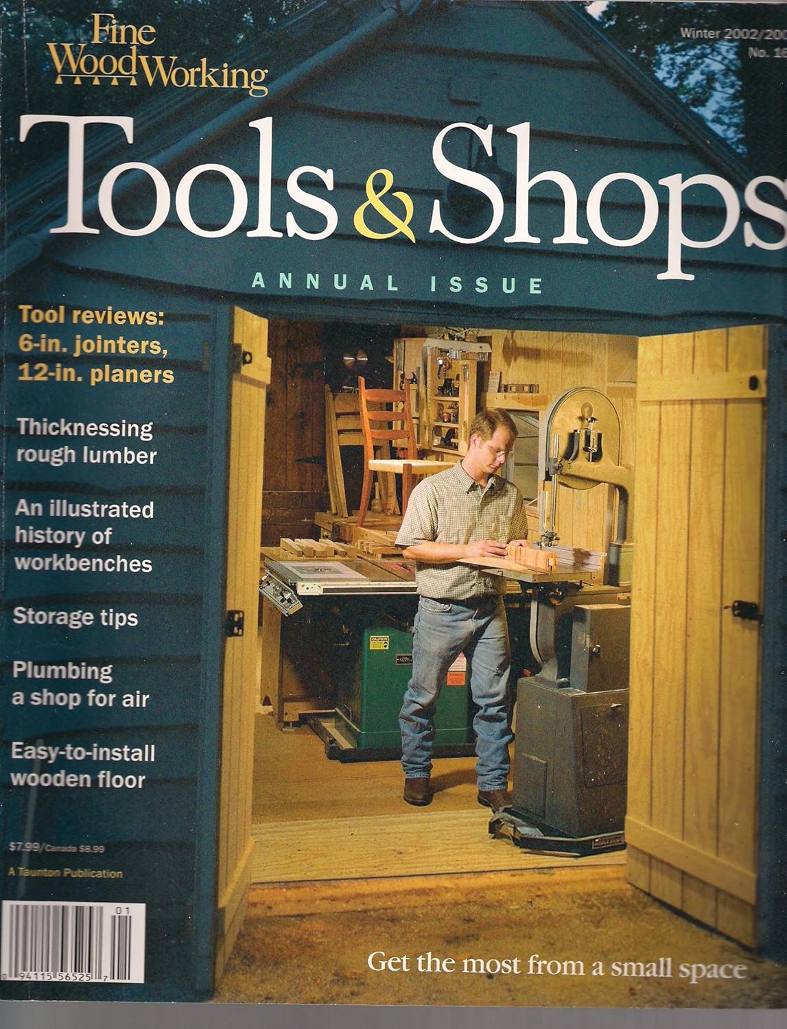 Taunton's Fine Woodworking TOOLS & SHOPS ANNUAL ISSUE Winter 2002/2003