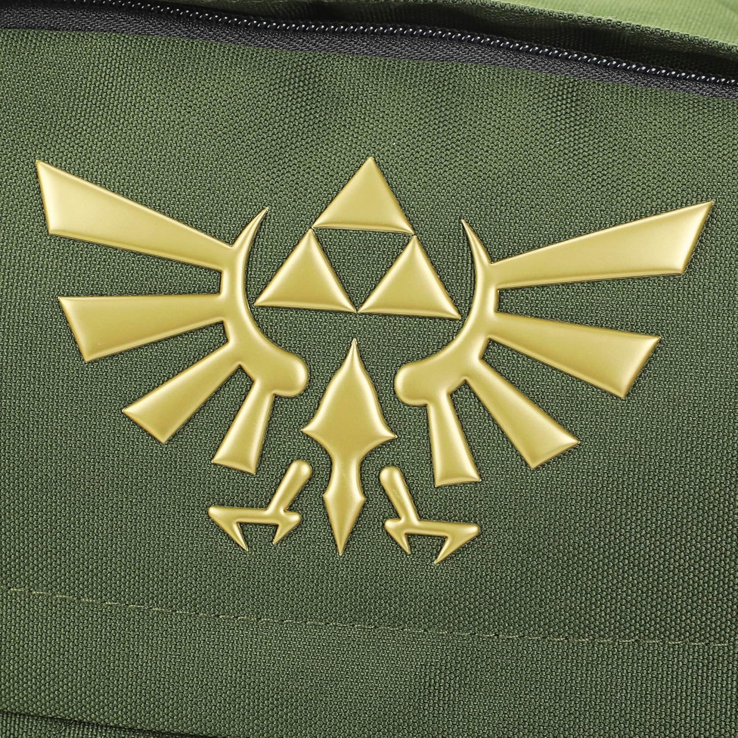 Bioworld The Legend Of Zelda Hyrule Crest 17" Green adult Backpack