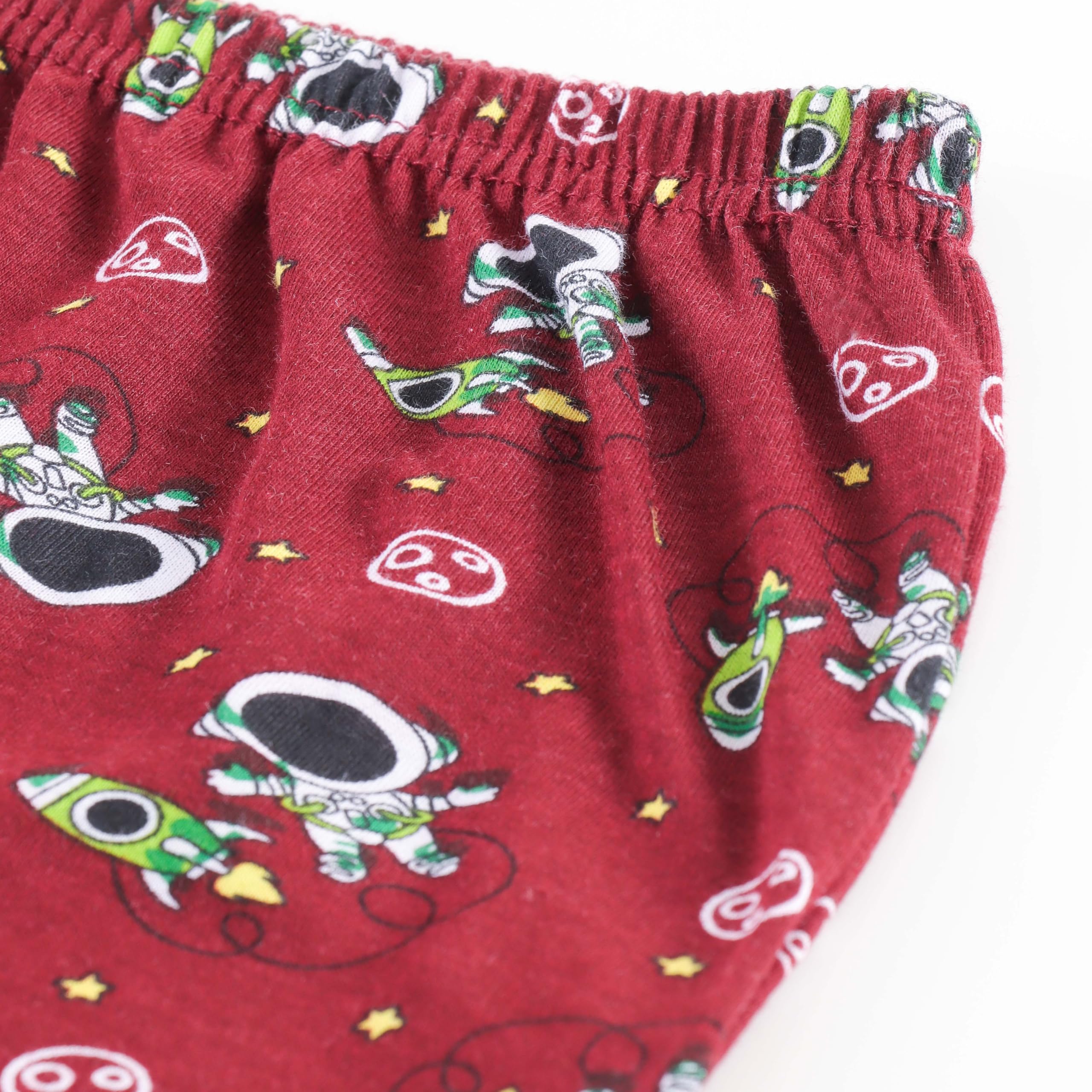ESSA Super Print 10-Pack Kids' Drawer Trunks | Unisex Multicolor Underwear for Boys and Girls | Mid Rise | 100% Soft Cotton Fabric with Fun All-Over Print Pattern | 60 CM 2