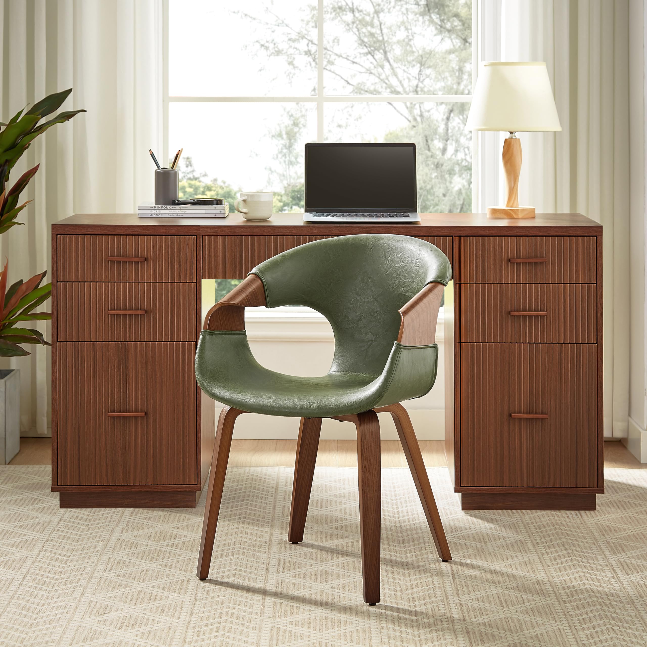 Amazon.com: Art Leon Mid Century Office Chair - Modern Desk Chair