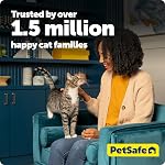 PetSafe ScoopFree Lavande Litter chat en cristal, Litter légèrement parfumée – Contrôle supérieur de l'odeur – Faible suivi pour moins de mess – Jusqu'à 1 Mois, 8.6 Lb Total (2 Boîte de 4.3 Sacs en lb)