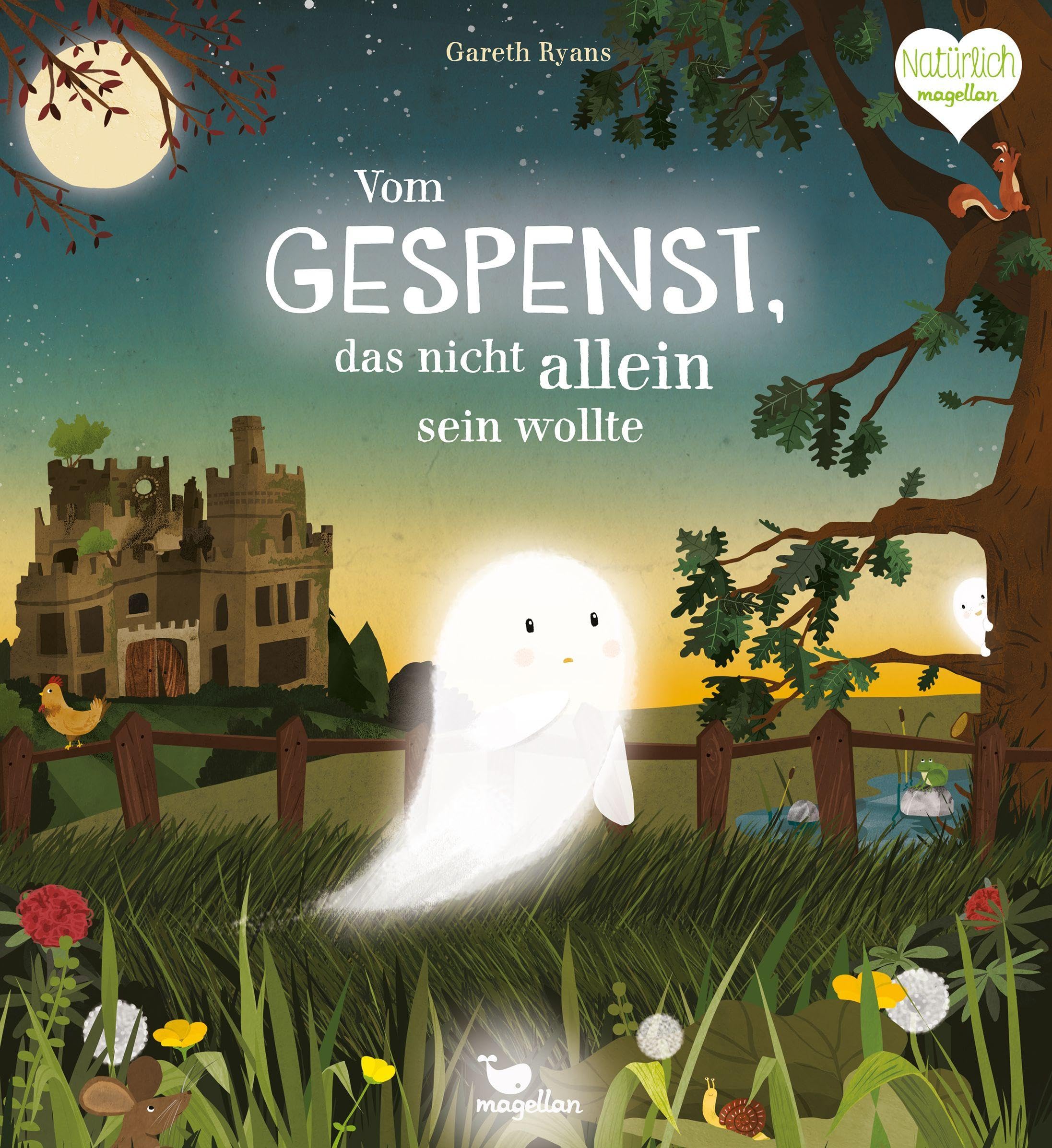 Vom Gespenst, das nicht allein sein wollte: Eine Gutenachtgeschichte zum Vorlesen für Kinder ab 3 Jahren über das Freunde finden