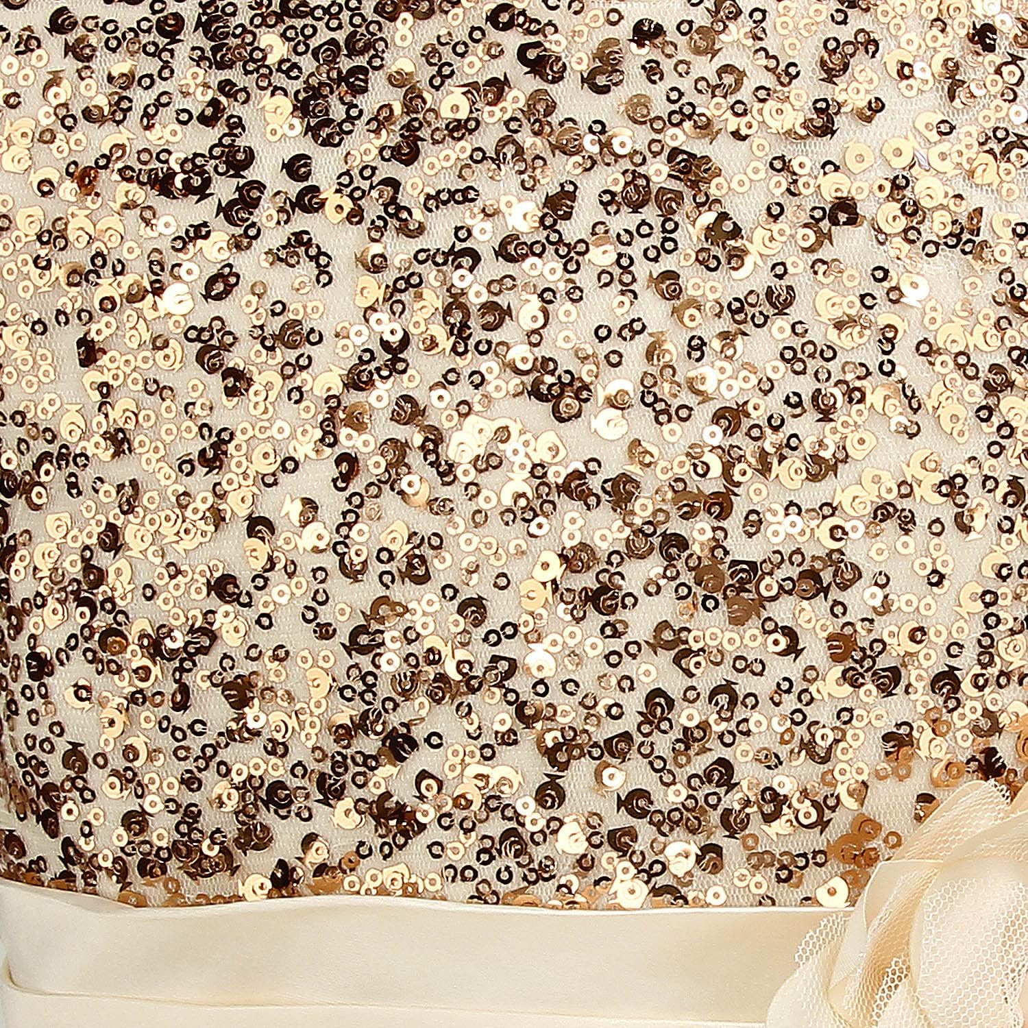 Acecharming Girls Dresses Sequin Flower Girls Party Dress Bridesmaid Ball Gown Wedding Tulle 3-10 Years - Image 6