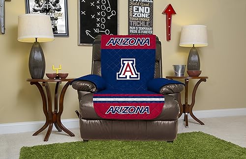 Miniatura 4 de Pegasus Sports NCAA - Funda protectora de microfibra para muebles con correas elásticas