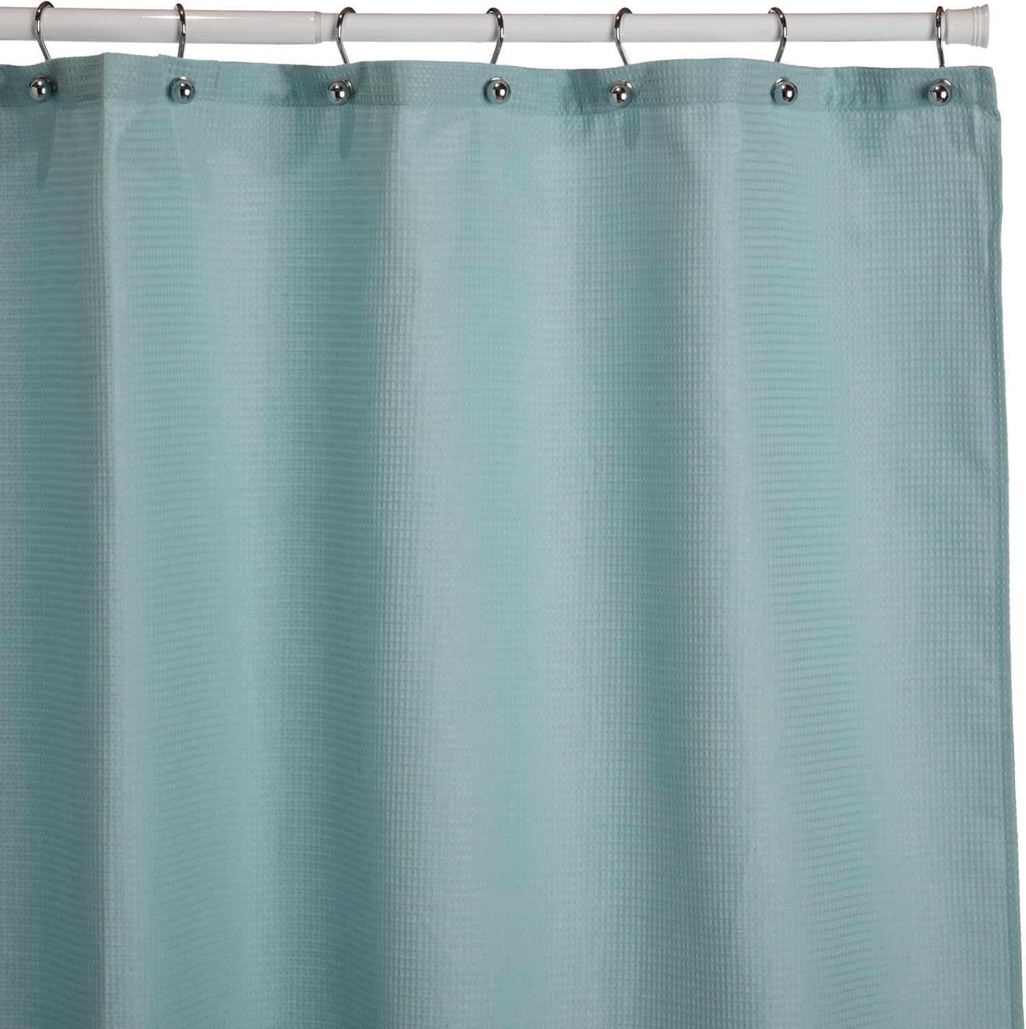InterDesign York Shower Curtain, Water
