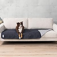 Vista 18 de PetAmi Funda impermeable para sofá para perros, funda reversible para muebles, protector de sofá para cama de mascotas y gatos, manta lavable, funda