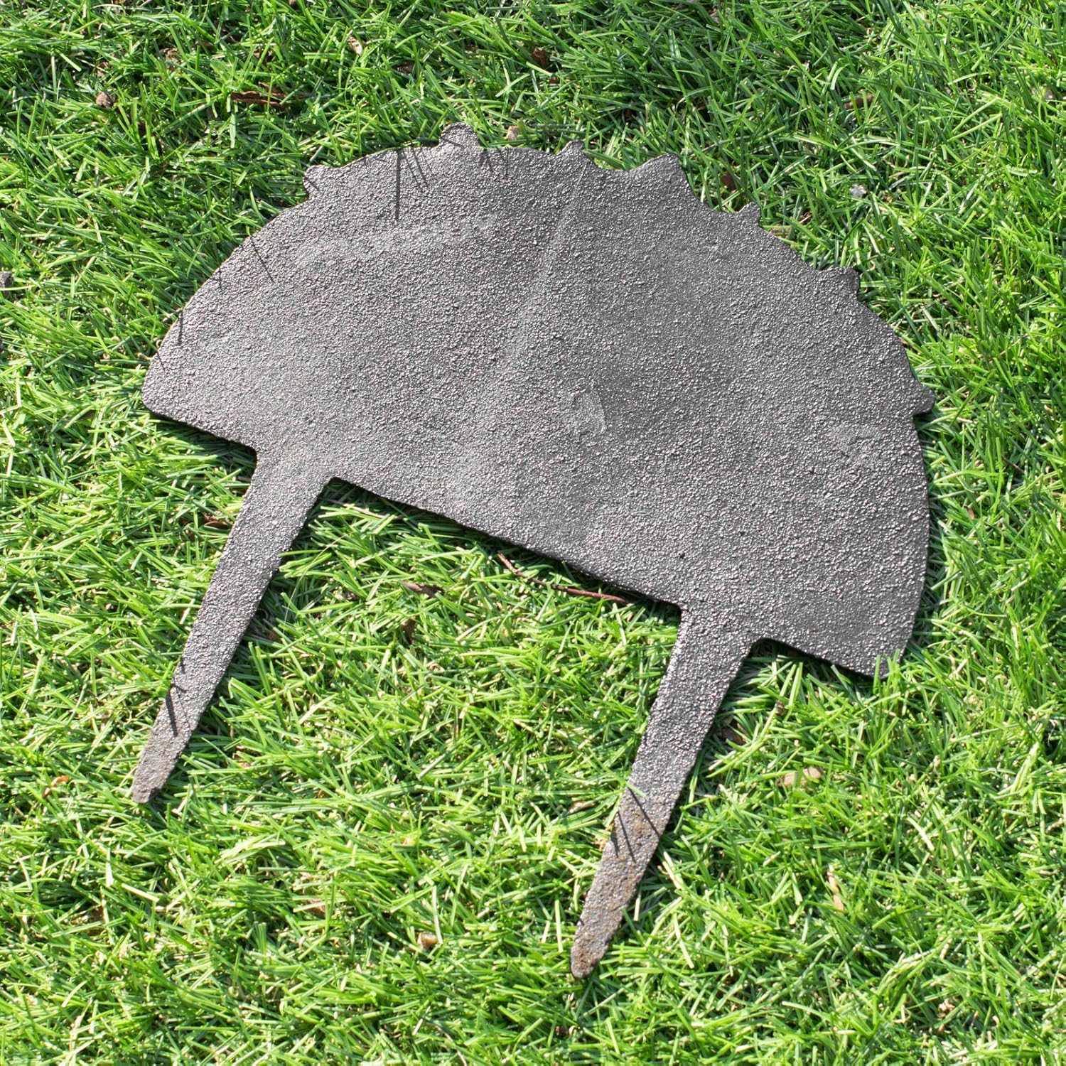 Vintage Cast Iron Please Keep Off The Grass Garden Sign