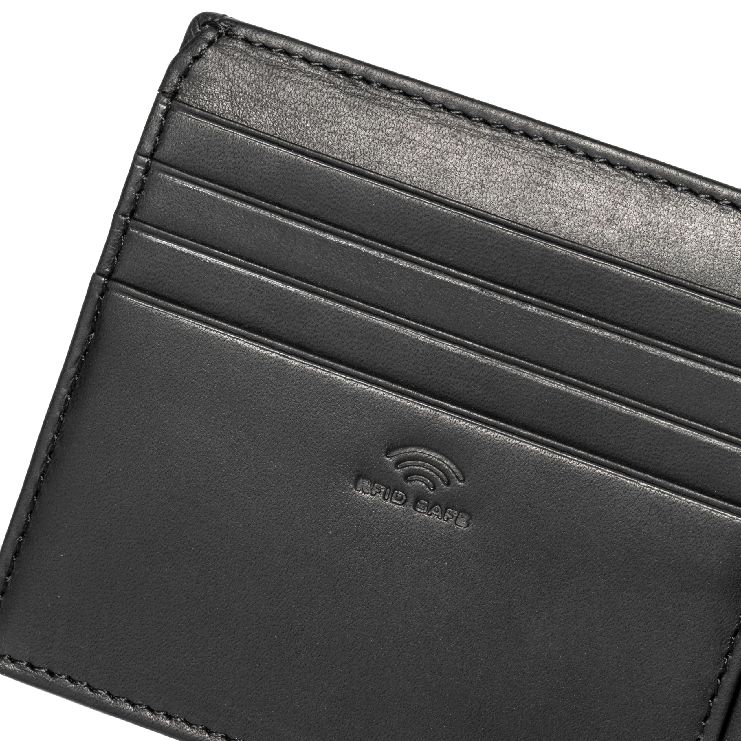 Maitre Birkheim Galbert Billfold MH7 portfel męski One Size, czarny, Einheitsgröße, portfele format poziomy