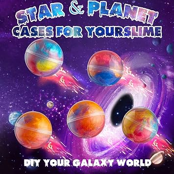 Funewest DIY Galaxy Slime Making Kit for Kids Ages 8-12
