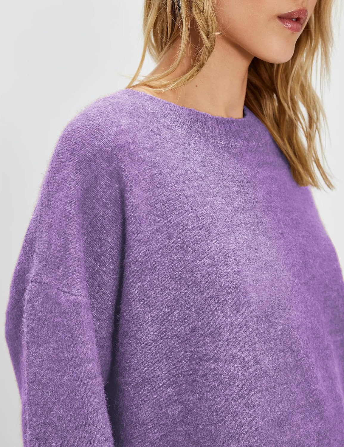 Yeokou Women Short Sleeve Sweaters Casual Oversized Crewneck Soft Knit Pullover Spring Summer Lightweight Sweater Top - Image 5