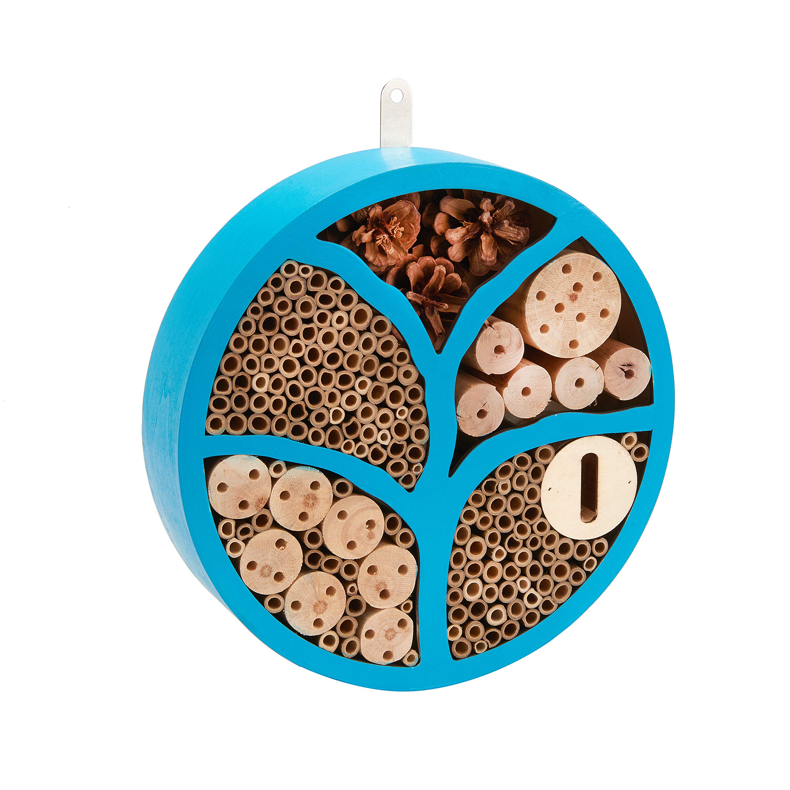 Garden Ting Circle Wooden Insect Hotel 29cm