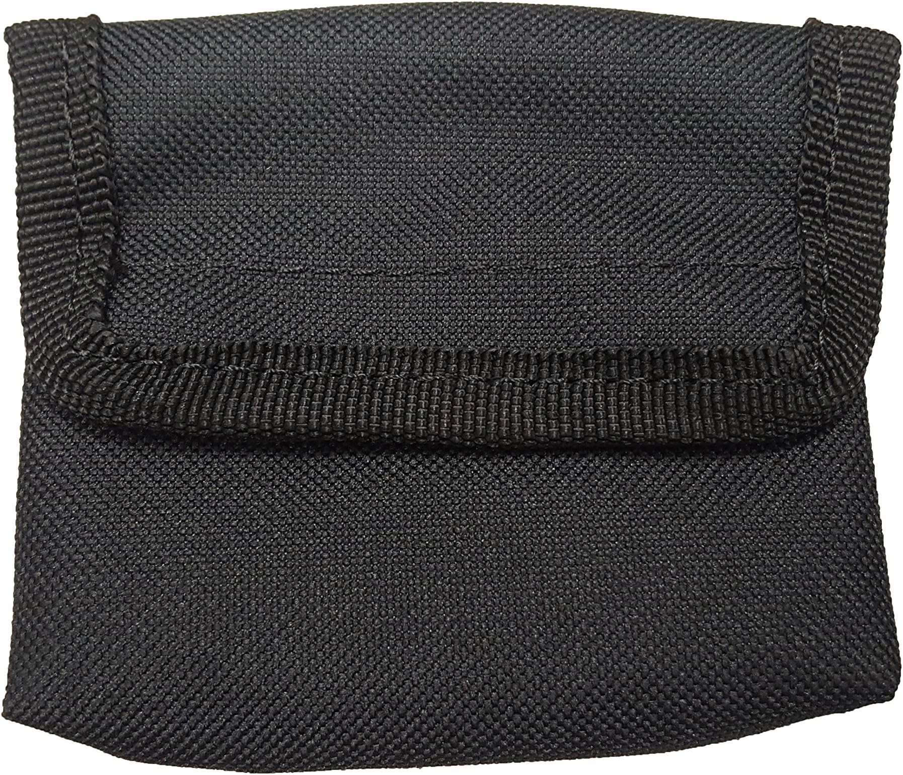 LINE2design Glove Pouch Black - EMS EMT Firefighter Police Medical Glove Holder | Holds 6 - Pairs of Disposable Gloves
