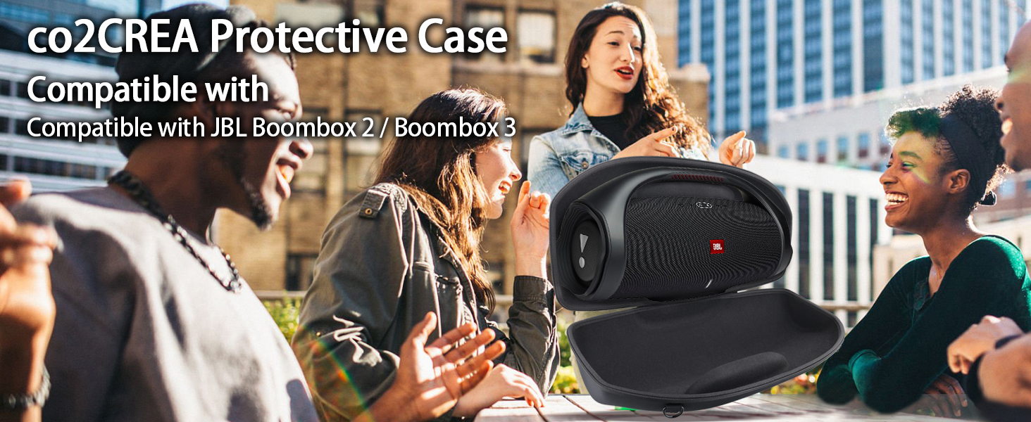 Amazon.com: co2CREA Hard Travel Case for Boombox 3 2 Bluetooth