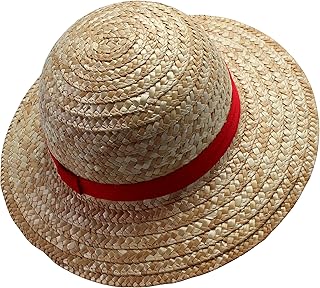 One Piece Luffy Straw Hat - Official Product - Adult Size - Accessory Co...