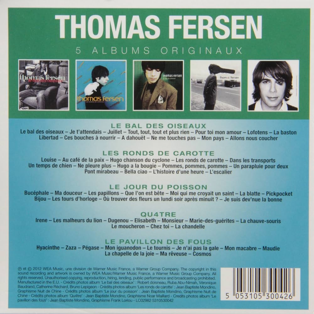 【中古】 Thomas Fersen トマフェルセン / And The Ginger Accident 中古】 Thomas Fersen トマフェルセン / And The Ginger