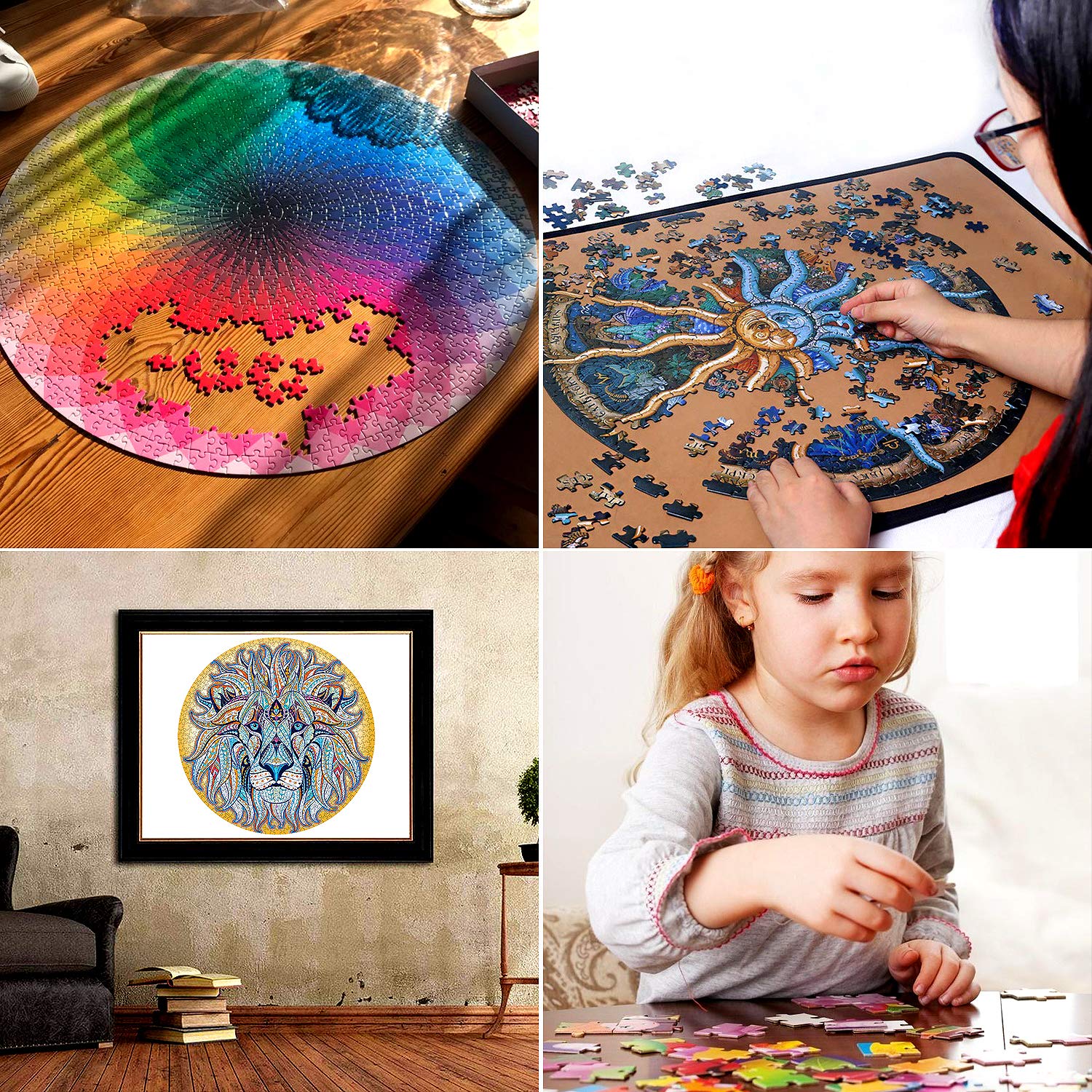 Puzzle redondo de 200 piezas | Puzzle Prix