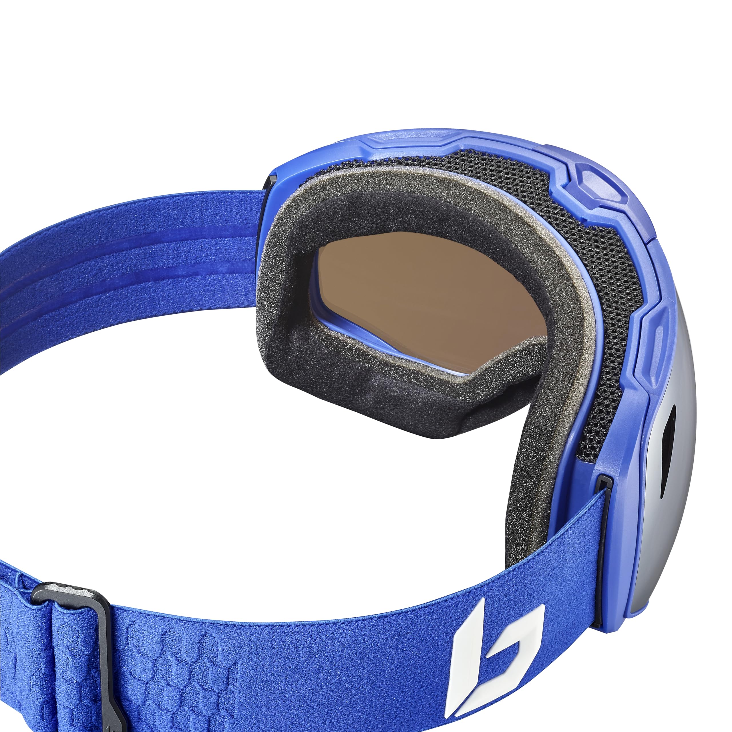 bollé - TORUS NEO, Royal Blue Matte, Black Chrome Cat 3 & Light Vermillon Blue Cat 1, Large, Goggles, Unisex, Adult