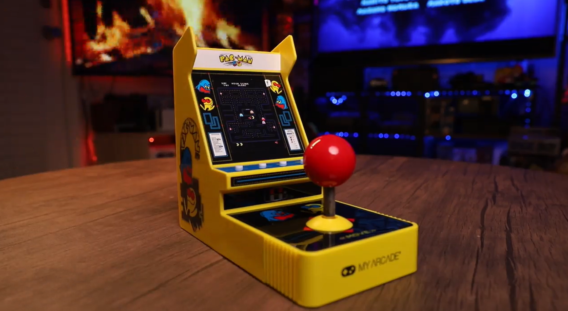 Amazon.com: My Arcade Pac-Man Joystick Player: Pac-Man Toys, Retro