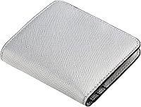 Vista 7 de Gostwo - Cartera compacta de piel genuina de lujo para mujer con bloqueo de RFID y ventana de identificación