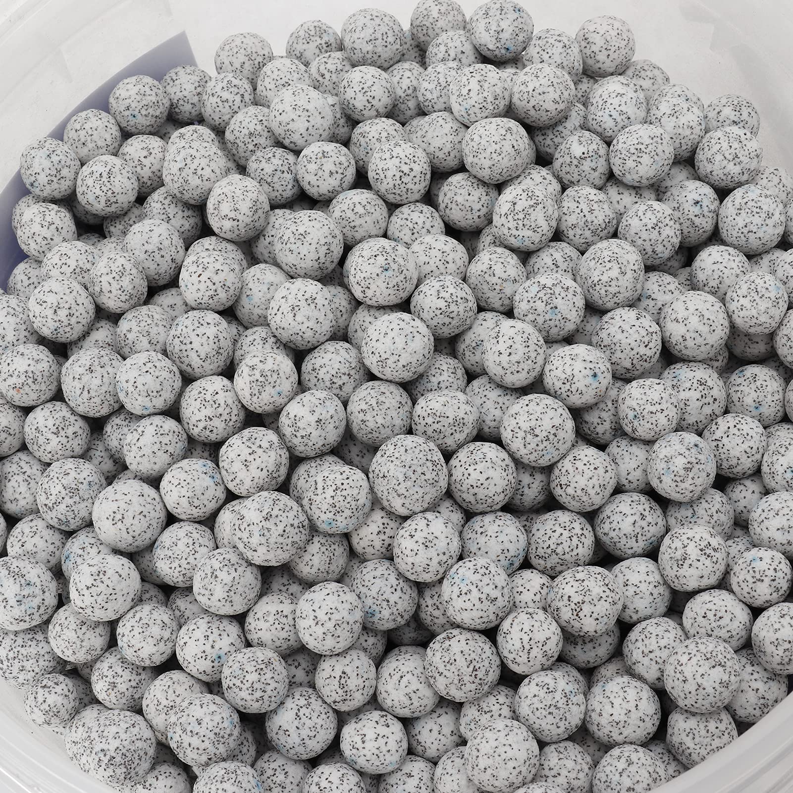 Materiale di filtrazione a sfera con filtro minerale Sfera di quarzo ad alta porosità Efficiente materiale filtrante per acquario per pesci d'acqua dolce Accessori per acquari