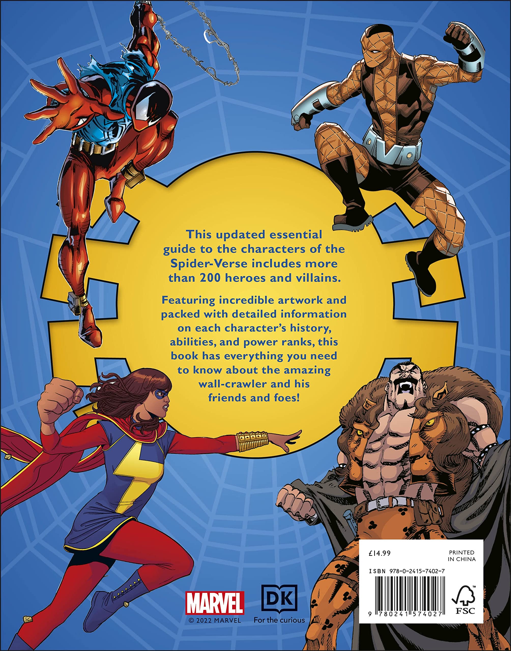 Marvel Spider-Man Character Encyclopedia New Edition: More than 200 Heroes and Villains from Spider-Man's World