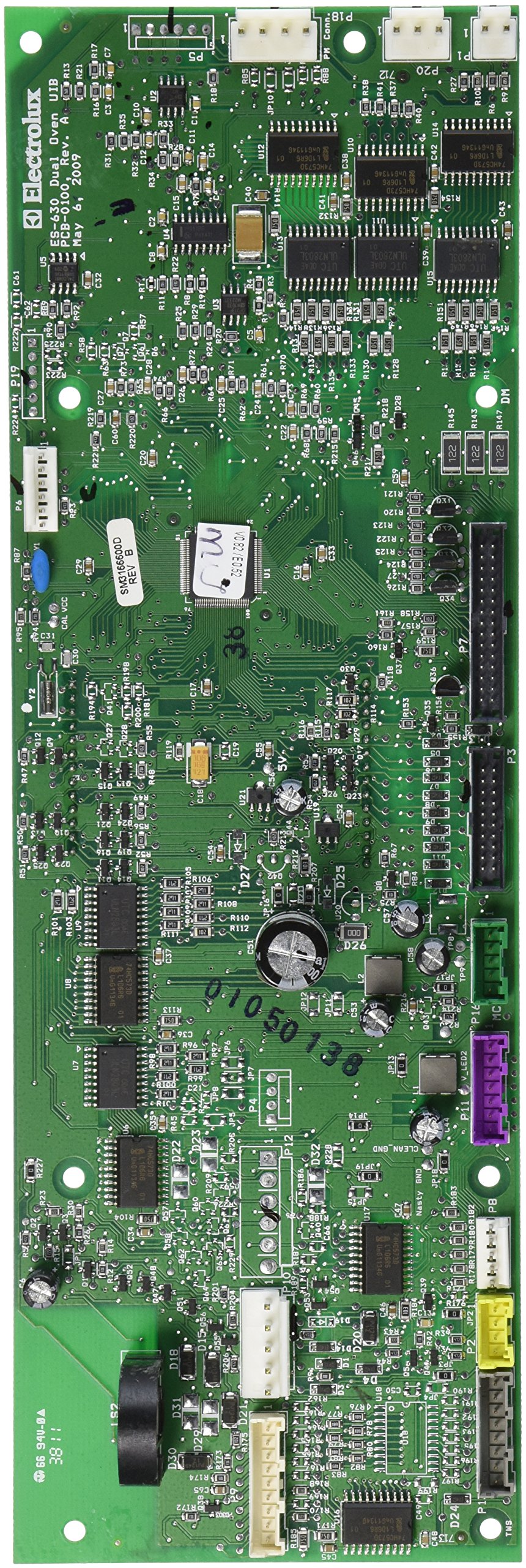 Frigidaire 316576600 horno junta de control