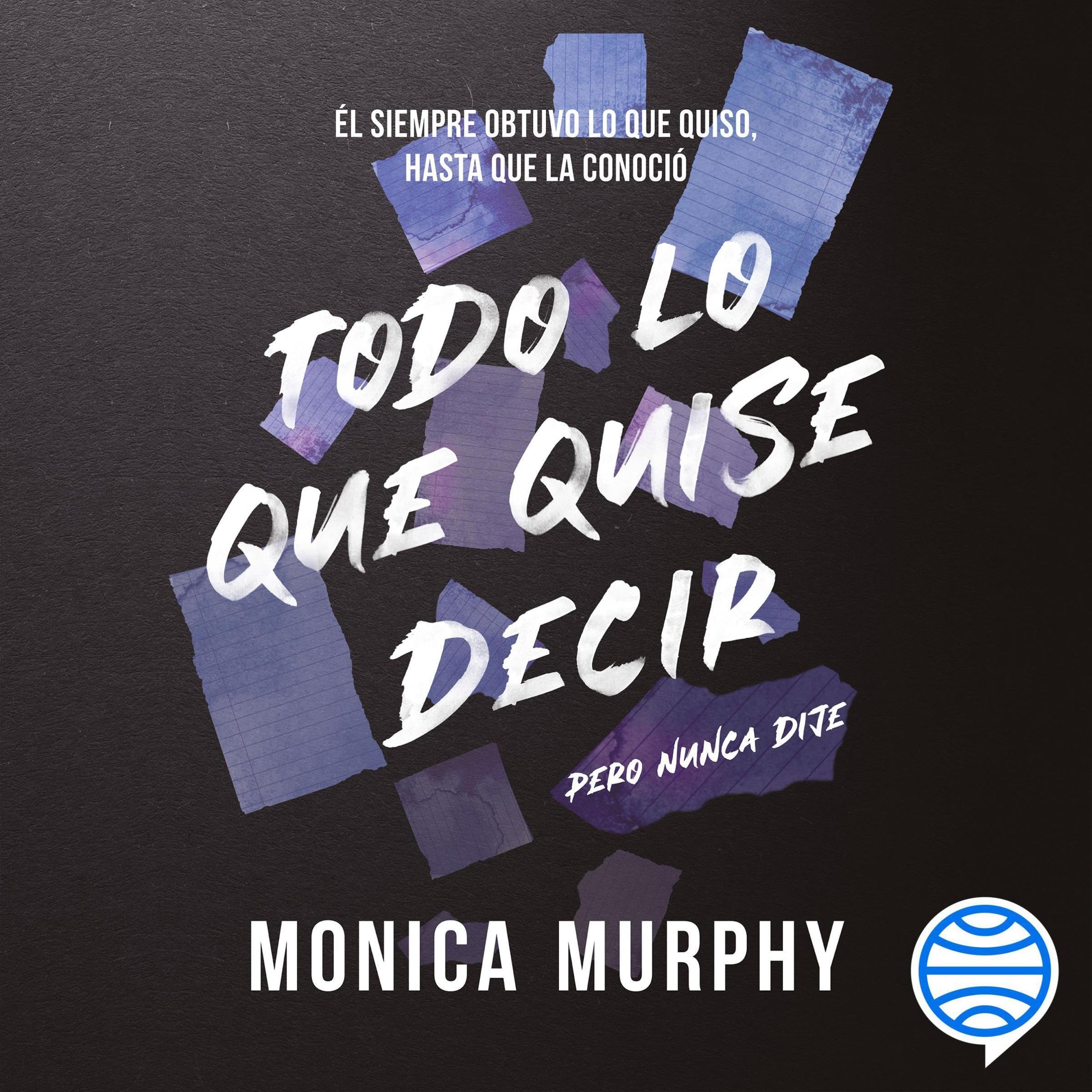 Cover art for Lancaster 1. Todo lo que quise decir, pero nunca dije