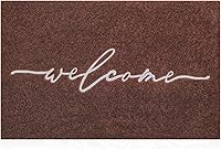 Vista 20 de AAZZKANG Tapete de Bienvenida para Exteriores con Respaldo de Goma Antideslizante Fácil de Limpiar Tapetes de Puerta de Entrada para Áreas