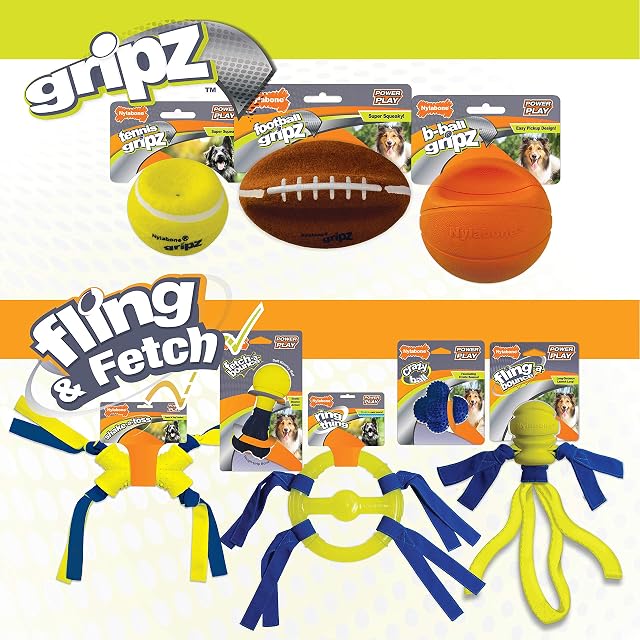 Foto 7 de 8 de Nylabone Power Play - Balón de Baloncesto para Perro, tamaño Grande (1 Unidad)
