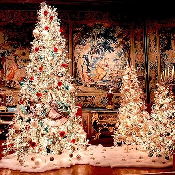 * christmas tree ❀ ヴィンテージオーナメントのクリスマスツリー Amazon.co.jp: クリスマスツリー セット 180cm christmas tree