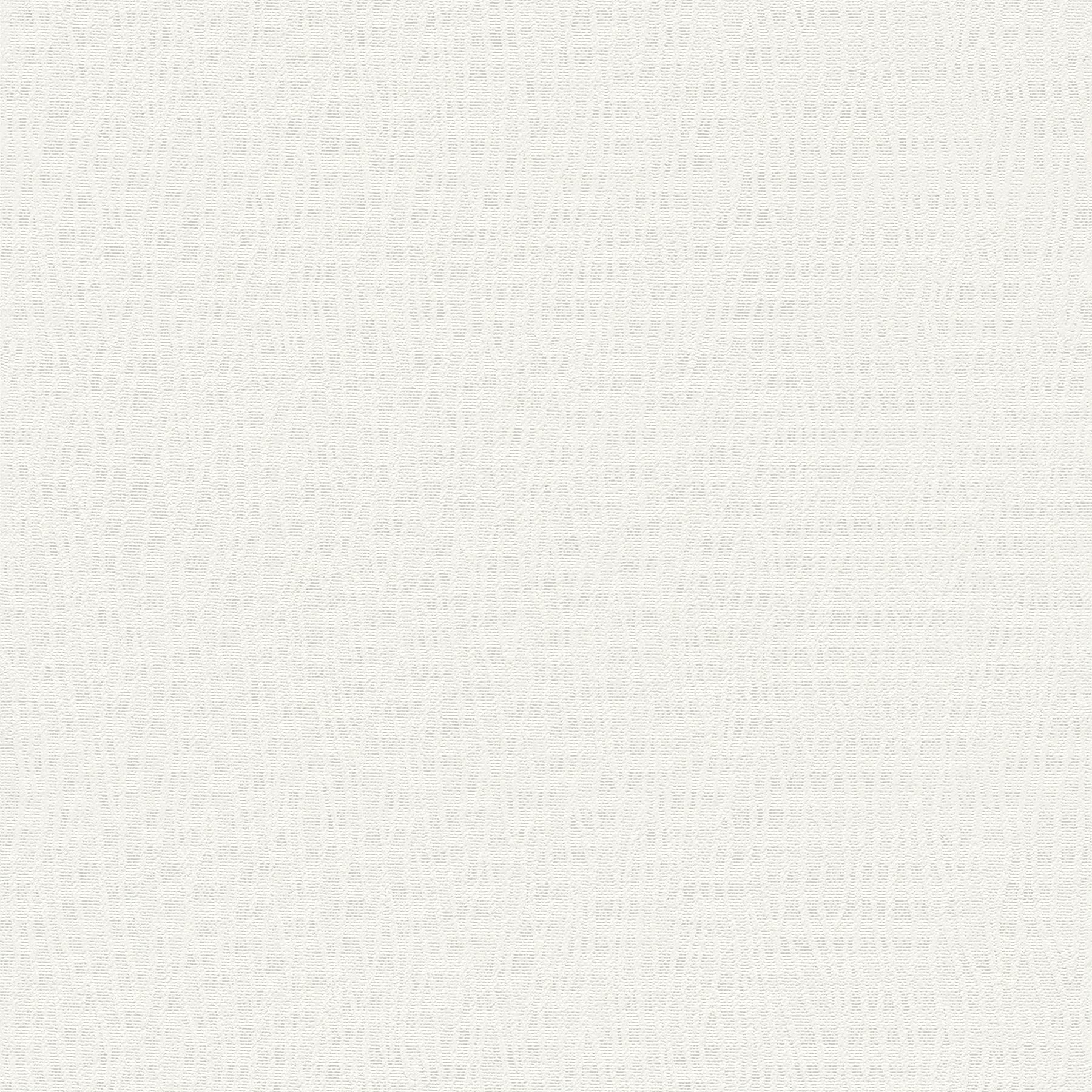 A.S. Création Shades of White 508911 Paper Wallpaper 10.05 m x 0.53 m Textured White, White, Can Be Painted Over, 53 x 1005 cm