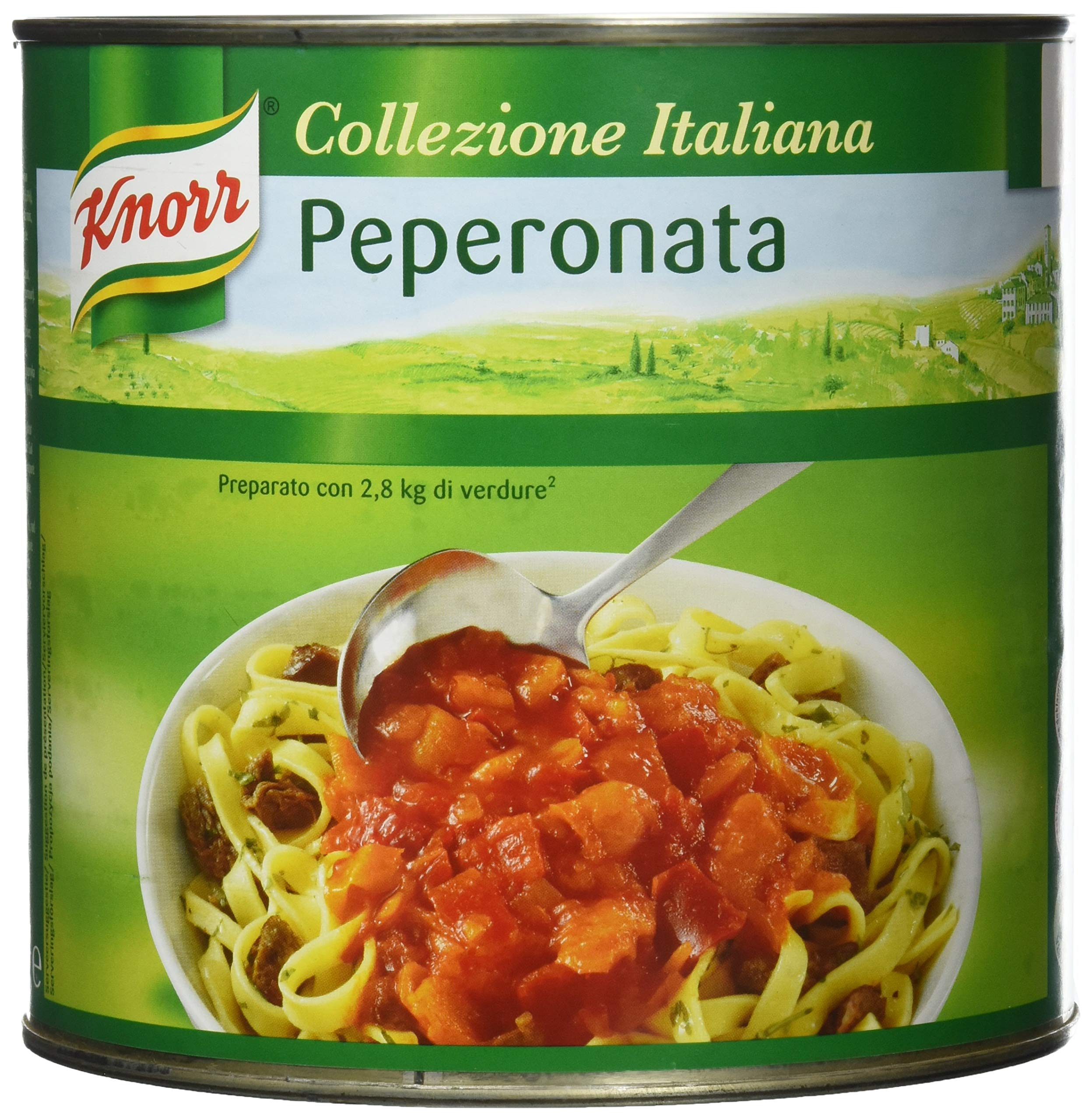 Knorr Peperonata Paprikasauce stückig, 1er Pack (1 x 2.6 kg)