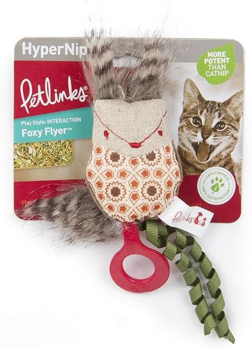 Miniatura 11 de Petlinks HappyNip Lemur Lights - Juguete electrónico de luz para gatos, contiene Silvervine y Catnip, funciona con pilas - Negro/Blanco, talla única