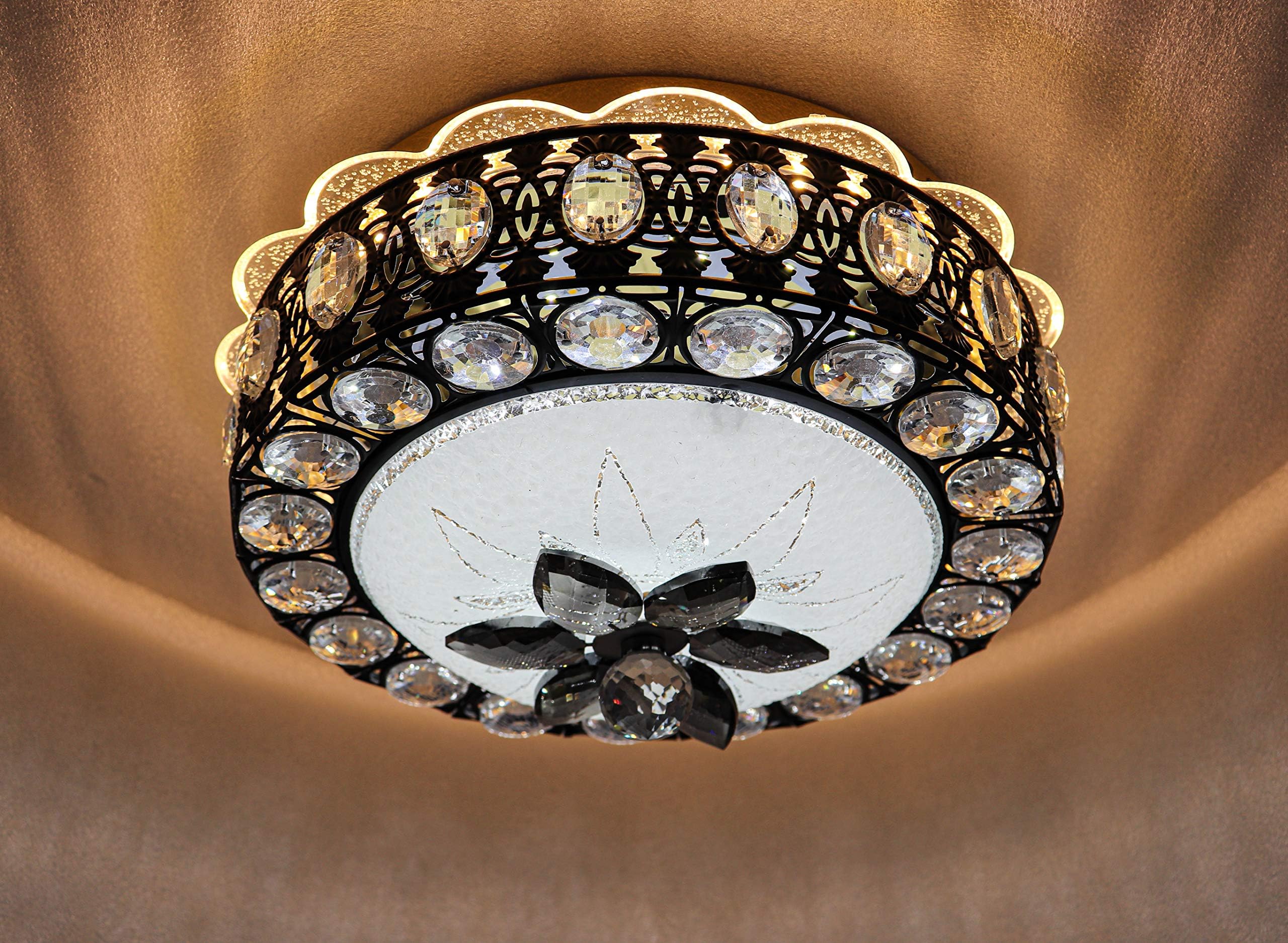 - swanart Crystal Peacock Chandelier: Elegant Ceiling Light Fixture for Living & Dining Rooms - Sparkling Crystal Accents, Modern Design, Easy Install, Bright Illumination, Luxurious Home Decor