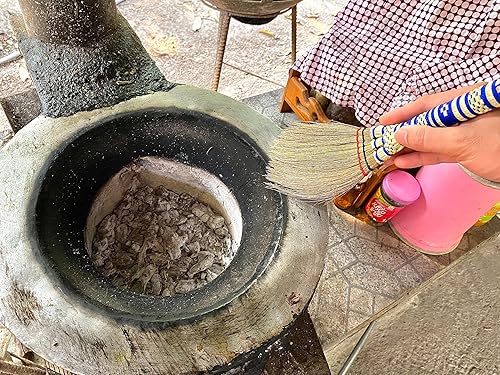 Vista 16 de Escoba batidora pequeña de 2 piezas, cepillo de mano que elimina el polvo, la suciedad y los escombros para un fácil almacenamiento, perfecto