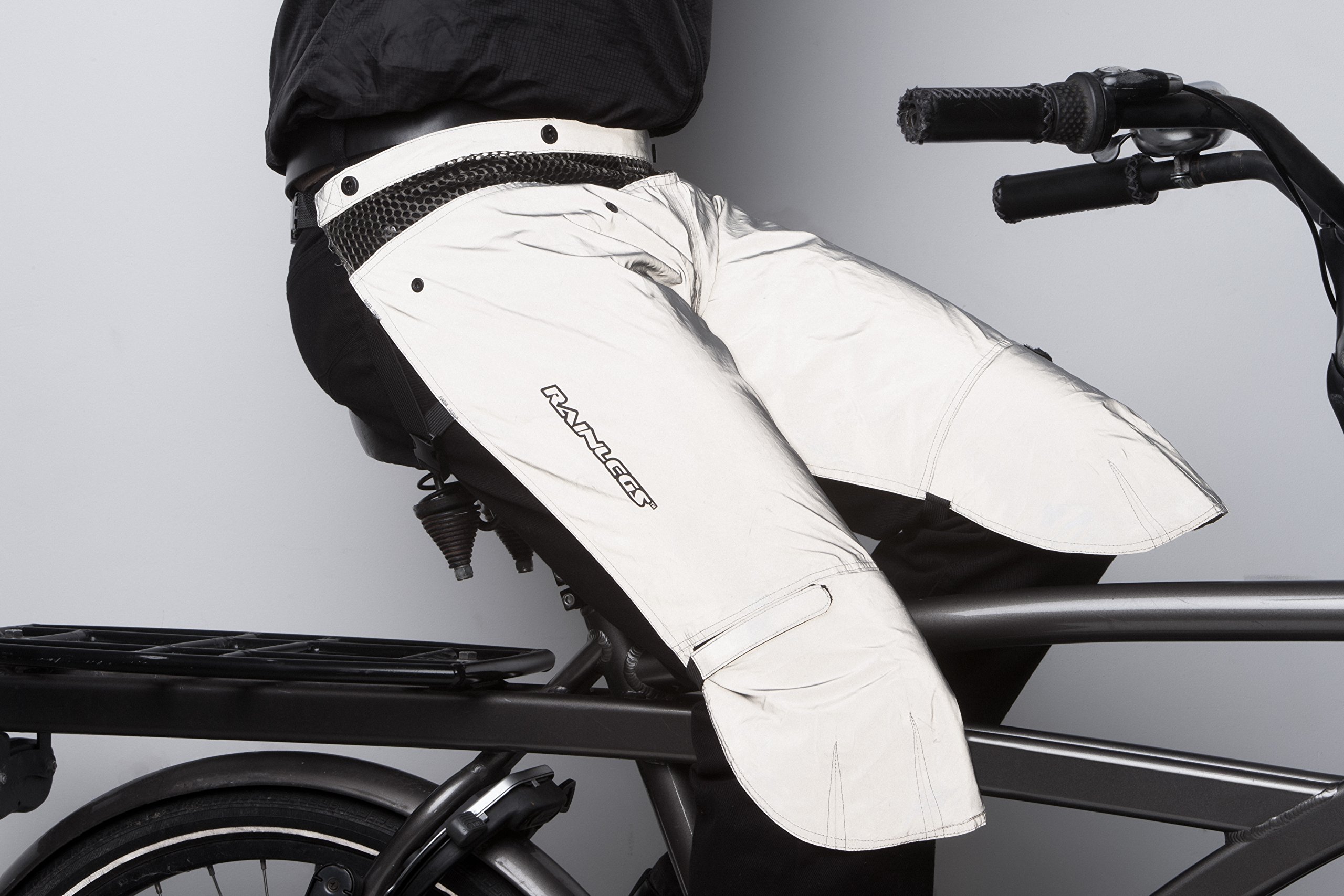 Cicli Bonin Unisex Rainlegs płaszcz przeciwdeszczowy, odblaskowy, jeden rozmiar
