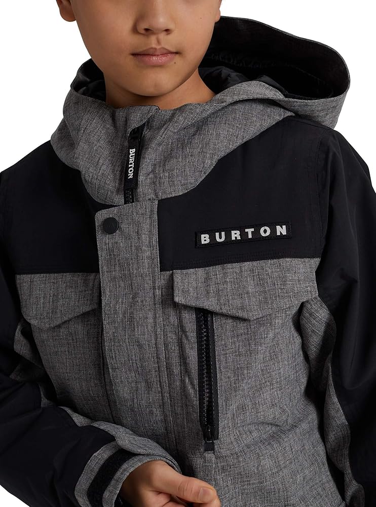 Amazon.com : Burton Kids Covert Jacket Heather Bog/True