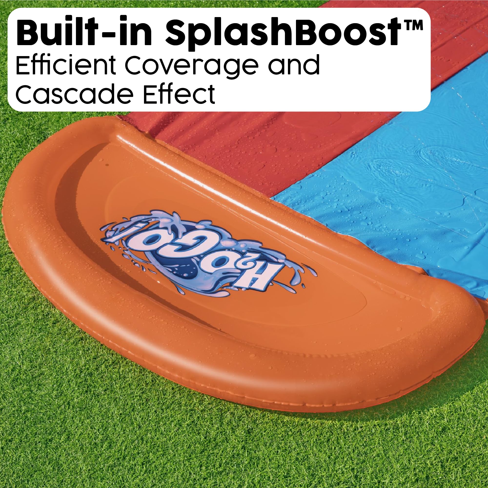 Bestway H2OGO! Tsunami Splash Ramp Çift Kaydırak 488 cm : Amazon