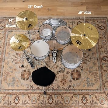 Meinl HCS Cymbal Set 20 Ride,16 Crash,14 HiHat - Cymbal Set