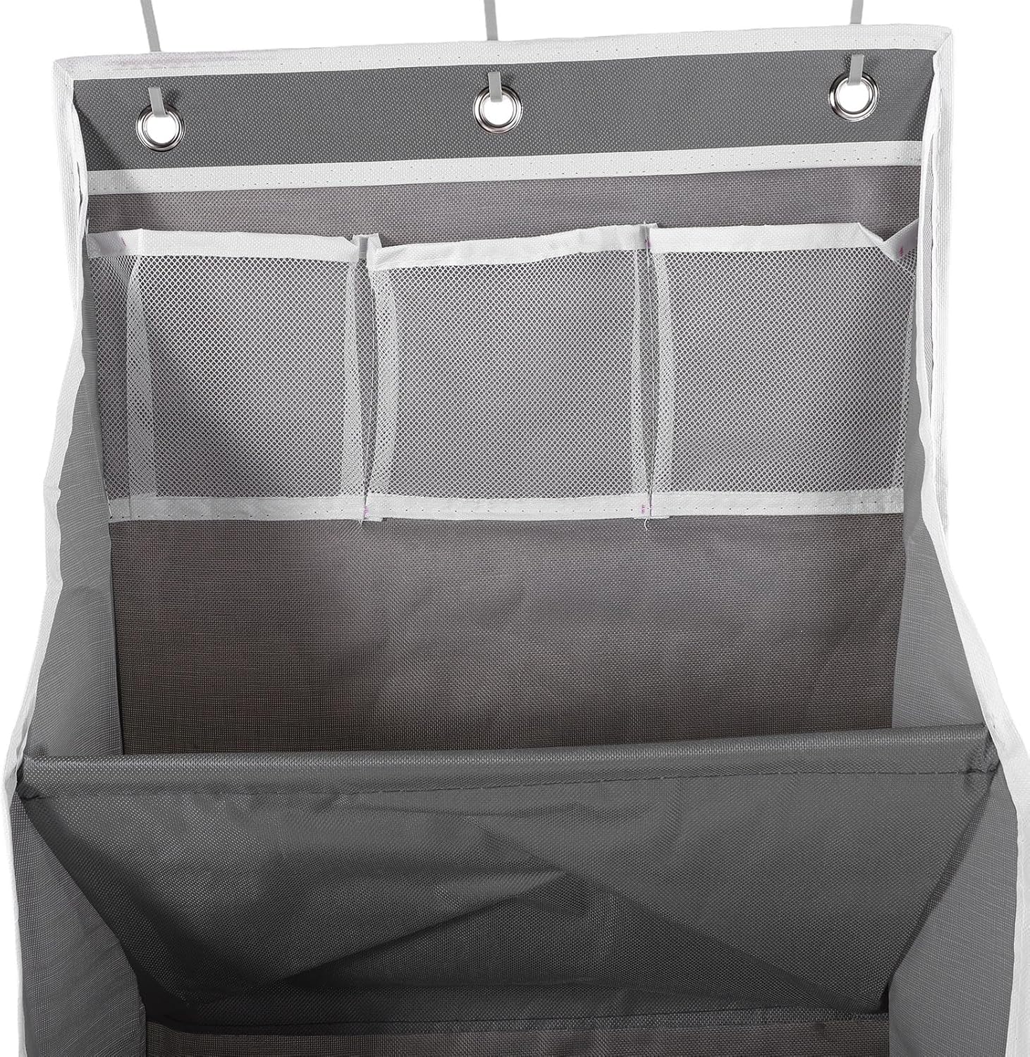 Over the Door Shoe Organizer, 8 Tier Hanging Shoe Rack with Large Pockets, Shoes Storage Rack Closet Shoes Holder for Sneakers Boots Heels Wall Dorm