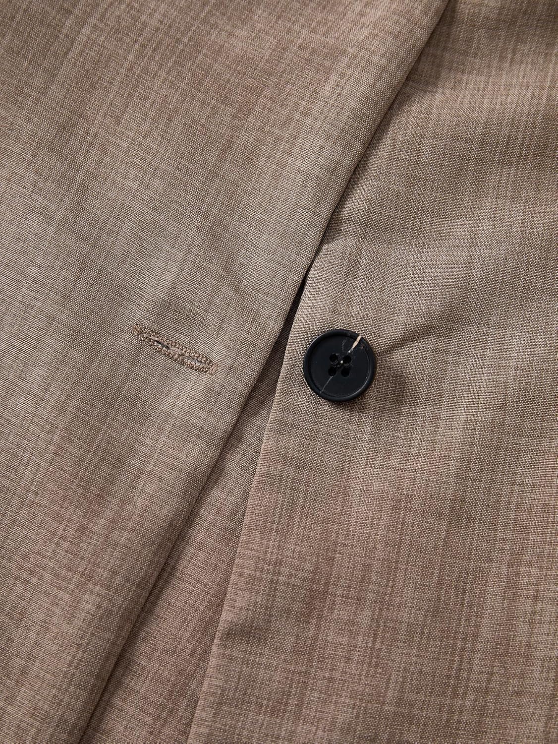 Women's 2 Piece Business Casual Outfits Summer Button Up V Neck Blazer Vest and Shorts Set - Image 4