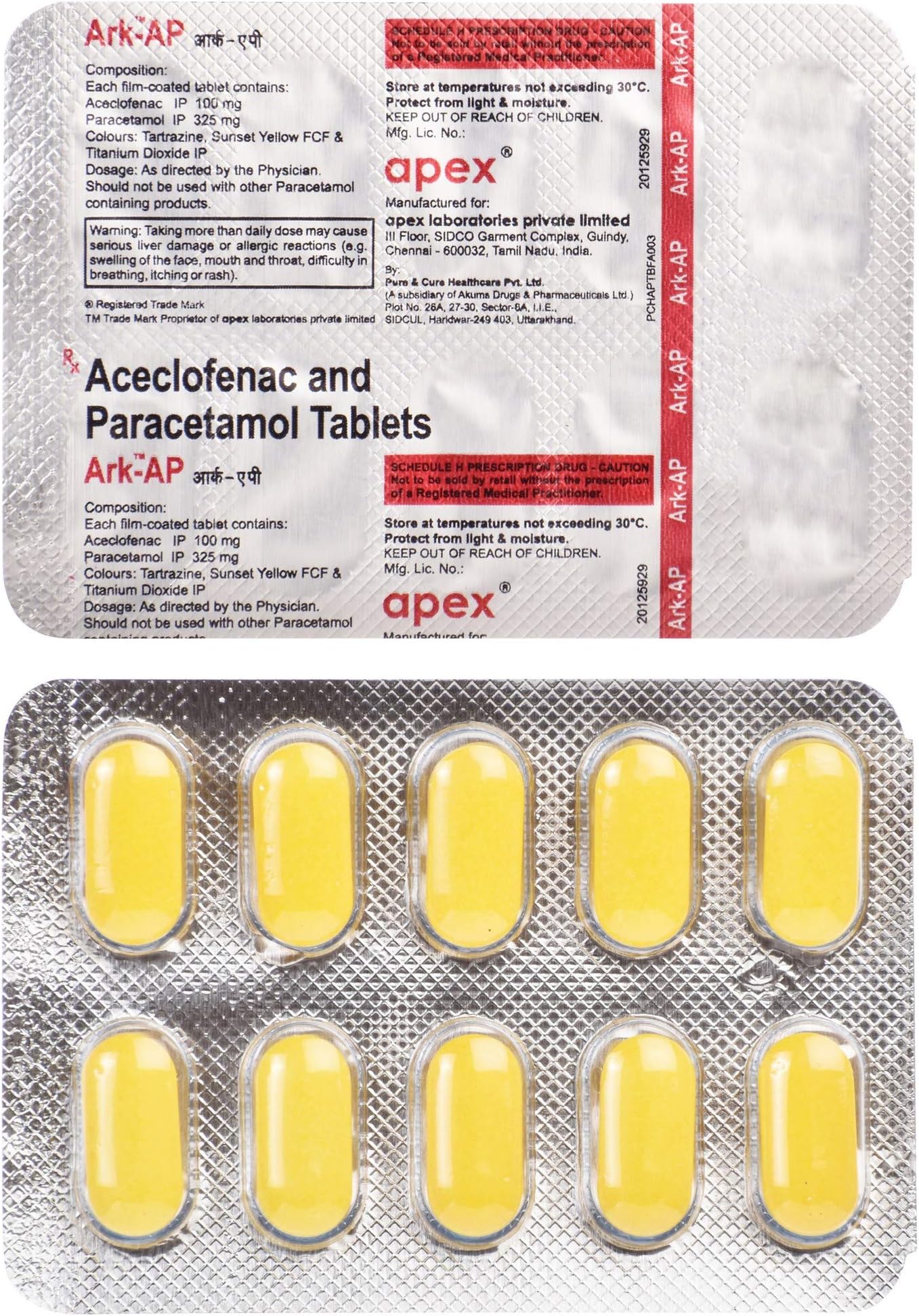 Ark-AP - Strip of 10 Tablets