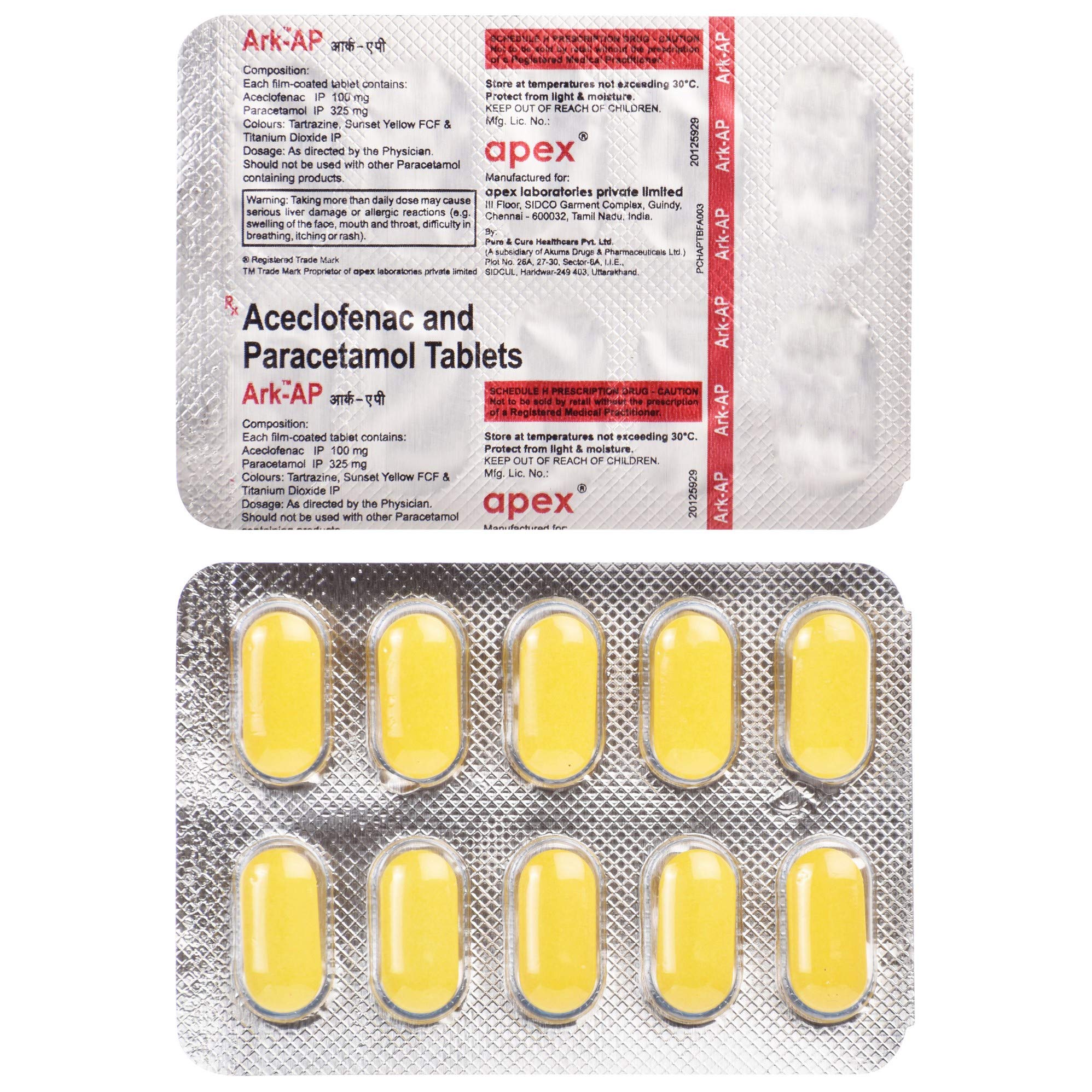 Ark-AP - Strip of 10 Tablets