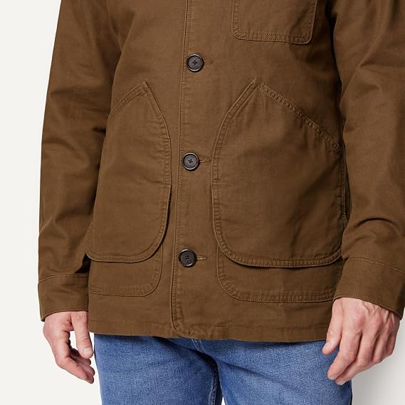 Amazon Essentials Men's Cotton Canvas Barn Jacket